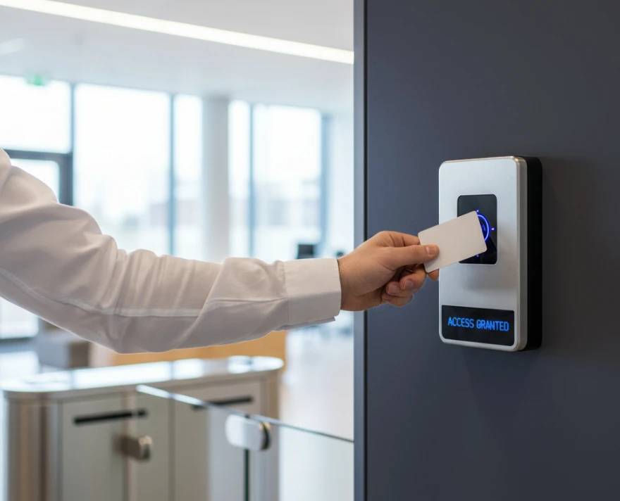 Access card security system